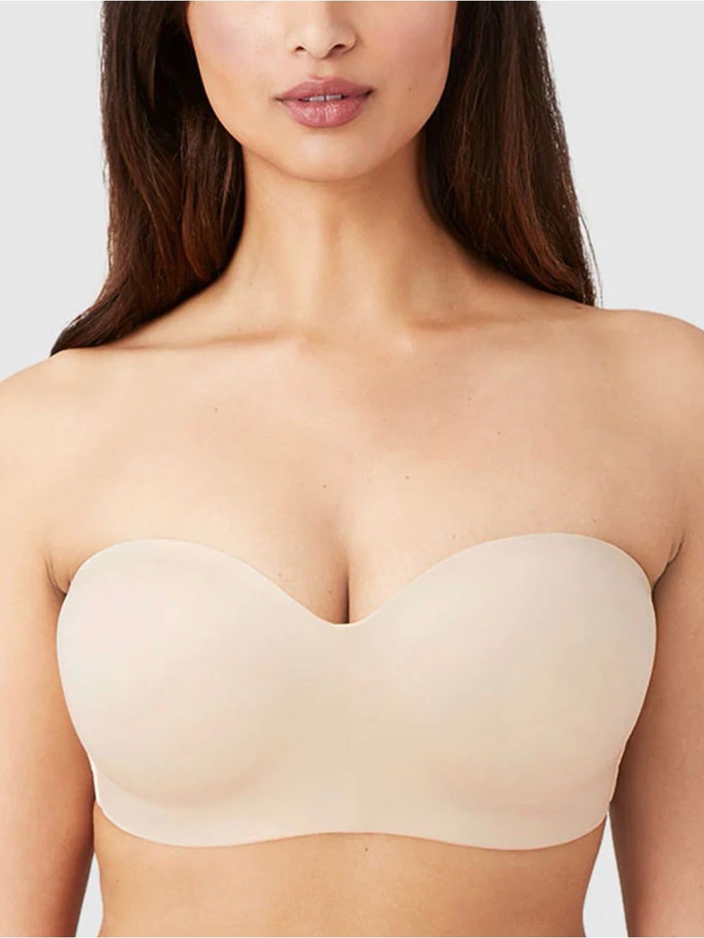 Wacoal 854372 Women’s Tan Nude Staying Power Strapless Wire Free US 34D